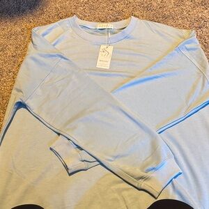 Sky Blue Long Sleeve Tee